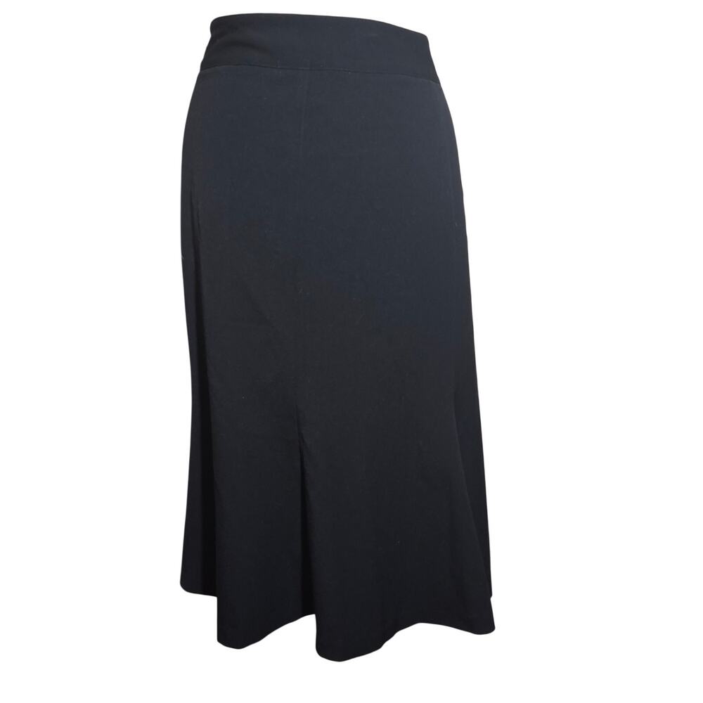 Lane Bryant Black Knee Length Skirt Size 22